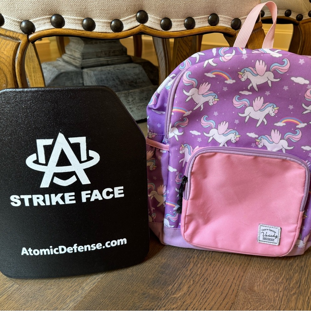 Atomic Defense Unicorn Bookbag